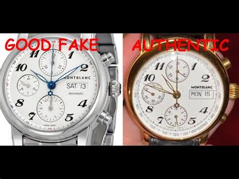 how to check fake montblanc watch|mont blanc counterfeit watch.